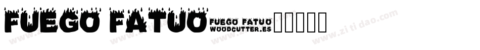 Fuego Fatuo字体转换